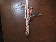 How to finish a rope using a back splice